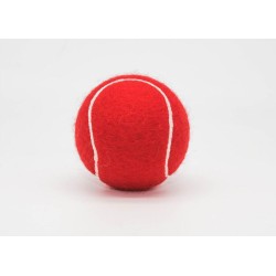 Kleuren tennisballen rood