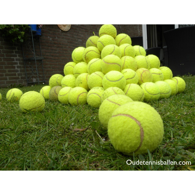 perzik Kruiden Begraafplaats 96 Gebruikte oude tennisballen voor uw hond of decoratie