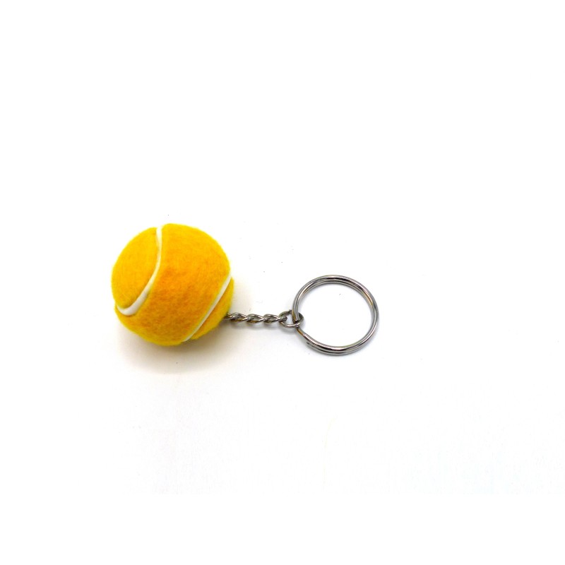 Tennisbal sleutelhanger