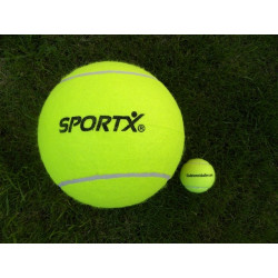 invoer Definitie solide SportX Jumbo tennisbal XL - 22 CM roze
