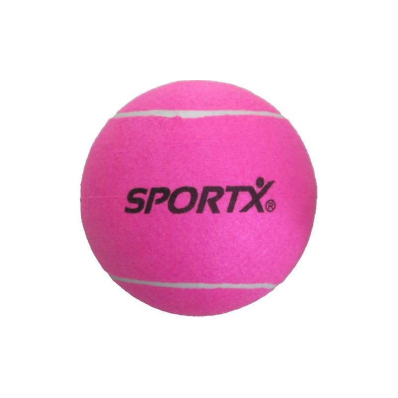 munitie Kosciuszko Ontslag nemen SportX Jumbo tennisbal XL - 22 CM roze