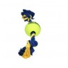 XL Giant 3-Knot Cotton Rope 60 cm with Tuff Ball (10 cm)