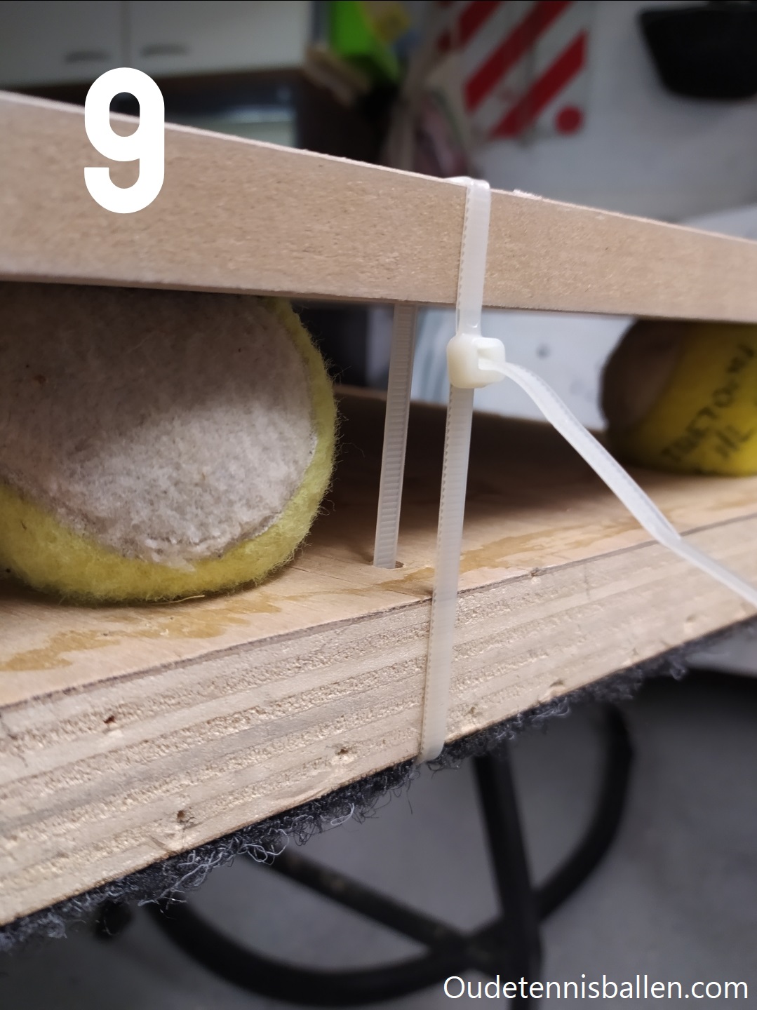 Tennis ball Drum Riser